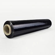 Стретч-пленка П/Э ручная (20 мкм, ширина 500мм, вес 2.1кг.) черная (11113) MasterFilm