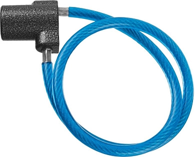 Замок тросовый, длина троса - 630мм, дисковый механизм секрета, ВС2-6А-01 (37220-6-01)