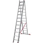 Лестница алюминиевая 3-х секц. NV2230 (12 ступ. 317/550см, 16.9кг) Новая Высота фото5