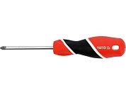 Отвертка " * ", PZ1х75мм S2 HRC58 (YT-25940) YATO