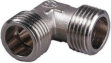 Уголок никелированная латунь, ш/ш, 1/2" (51071-S/S-1/2) GENERAL FITTINGS