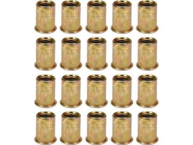 Заклепка резьбовая стальные  М4, 20шт. (YT-36471) YATO