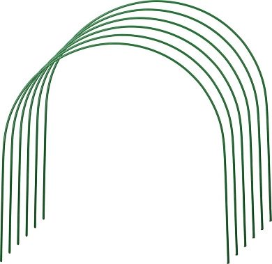 Дуги для парника , покрытие ПВХ, 2,0м, 6шт (422309-100-070) Grinda