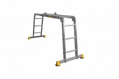 Лестница-трансформер шарнирная T4 (3х4 ступ. 178/348см, 12.9кг) АЛЮМЕТ