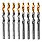 Сверло по металлу 7,5 мм, HSS-TiN, Golden Tip, 8 шт. (717218) DENZEL фото2