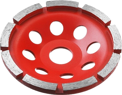 Чашка алмазная сегм. однорядная (125х5х22.23) Бетон "МАСТЕР" (33377-115) ЗУБР