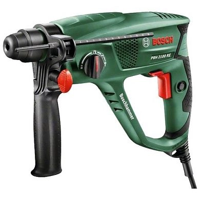 Перфоратор РВН 2100 RЕ (SDS-plus, 550 Вт, 1.7 Дж, чем.)(0 603 3A9 320) BOSCH