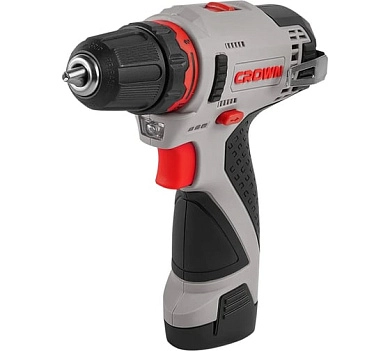 Дрель-шуруповерт аккум. CT21072HX-2 BMC (12.0 В, 2 акк. х 2 А/h Li-Ion, 30 Нм, чем.) CROWN
