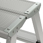 Лестница-стремянка алюм. двухсторон. с площадкой NV2120 (2 ступ. 44см, 2.4кг) Новая высота фото2