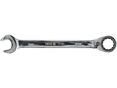 Ключ комбинированный с трещоткой с переключением 20мм (YT-1663) YATO
