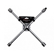 Ключ-крест автомобильный, 17мм-19мм-21мм-22мм, с адаптером 1/2" (F-681B400) Forsage