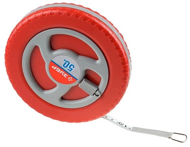 Мерная лента 50м, фиберглассовое полотно, быт. "МАСТЕР" (34155-50_z01) ЗУБР