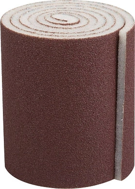 Бобина поролоновая "МАСТЕР" с абразивным покрытием, Р80, 93х5х1000мм (35621-080) ЗУБР