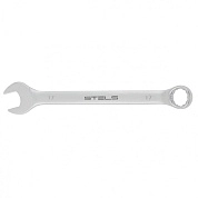 Ключ комбинированный, 17 мм, CrV, матовый хром (15213) STELS