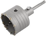 Коронка бурильная в сборе 80мм, SDS-plus, пласт.подвес (F_43-353) FDW