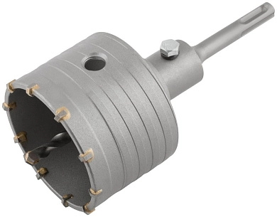 Коронка бурильная в сборе 80мм, SDS-plus, пласт.подвес (F_43-353) FDW