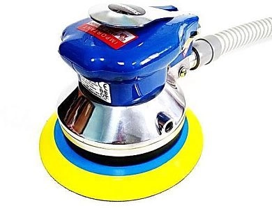Пневмошлифмашина дисковая 150мм с вытяжкой и шлангом (ST-7101) SUMAKE