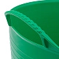 Ведро гибкое сверхпрочное, 40 л, зеленое (67506) СИБРТЕХ фото4