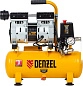Компрессор DLS650/10 безмаслянный малошумный 650 Вт, 120 л/мин,ресивер 10 л Denzel фото3