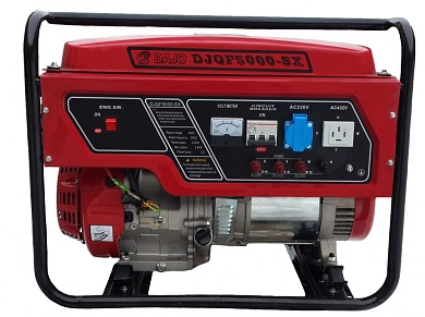 Генератор бензиновый 400/230В DAJO DJQF 6500 D-SX
