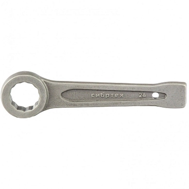 Ключ гаечный кольцевой ударный односторонний 24 мм (14269) СИБРТЕХ