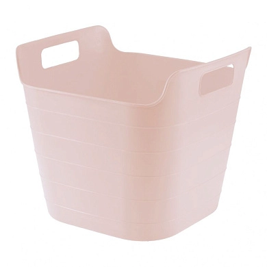 Ведро гибкое сверхпрочное, 26 л, розовое (67511) СИБРТЕХ
