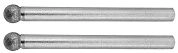 Мини-шарошки алмазные, d 4.0x3.2мм, длина 38мм, 2шт. (35922) ЗУБР