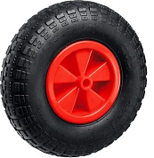 Колесо пневматическое, для тачки арт. 39900, ударопрочный пластик, 4х329мм,WM-16 (39916) MIRAX