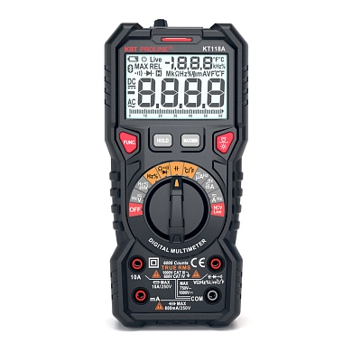 Мультиметр цифровой KT 118A "PROLINE" (79126) КВТ