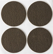 Накладки на мебельные ножки, самоклеящиеся, фетр.,коричн.,круглые 50мм, 4шт. (40910-50) STAYER