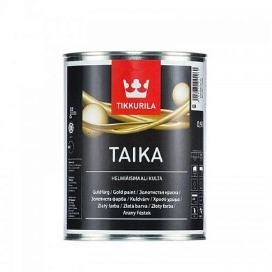 Краска акрилатная TIKKURILA Taika перламутровая серебристый 0.9 л