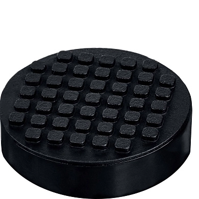 Опора резиновая для домкрата РГ-37, D65 / d37 / H27 мм, "Профессинал" (43007-37) ЗУБР