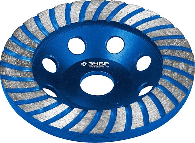 Чашка алмазная сегм. ТУРБО (115х6х22.23) Бетон "ПРОФЕССИОНАЛ" (33371-115) ЗУБР