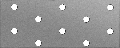 Пластина соединительная ПС-2.0, 40х100x2мм, (310256-040-100) ЗУБР