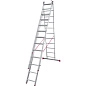 Лестница алюминиевая 3-х секц. NV2230 (11 ступ. 290/709см, 15.7кг) Новая Высота фото7