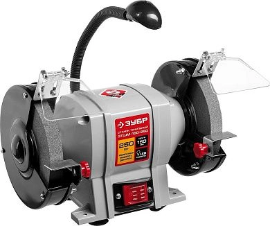 Станок заточной (точило) ЗТШМ-150-250 (250 Вт, круги 150x20x32 мм, кор.) ЗУБР