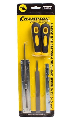 Набор для заточки пильных цепей CHAMPION 4,0 Deluxe pro