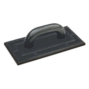 Терка пластмассовая с резиновой накдадкой 5мм, 140х280мм (01205-362800) BAUWELT