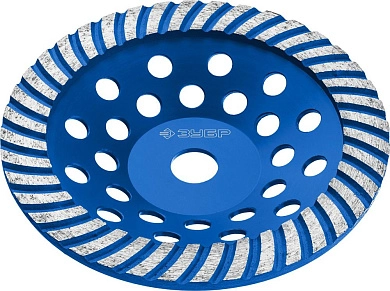 Чашка алмазная сегм. ТУРБО (180х6х22.23) Бетон "ПРОФЕССИОНАЛ" (33371-180) ЗУБР