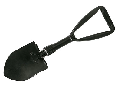Лопата штыковая складная 18", PLE-18, 19*15*46см (16018) TRUPER