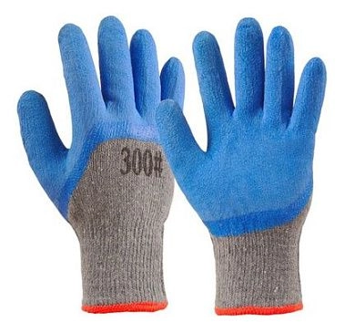 Перчатки х/б 13 класс, 5 нитей с полиуретановым обливом ТОРРО от мин. рисков