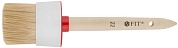 Кисть круглая 70мм, натур. светлая щетина (F_01312) FIT