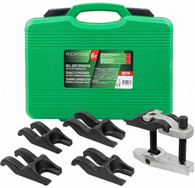 Съемник шаровых опор в компл. со сменными."губками", 6пр (размер зева: 20-30мм) (RF-905T8) RockFORCE