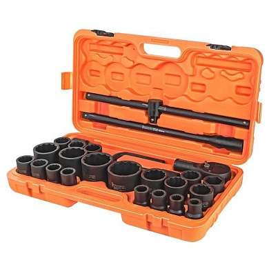 Набор головок ударн. 1", 26пр., (12гр.)(PA-68262-9MPB) Partner