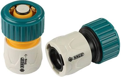 Набор соединителей "Original" (шланг-насадка) с автостопом, 3/4" (4250-55266B) RACO