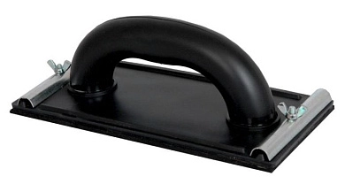 Терка пластмассовая с металл. фиксаторами 220х100мм (01280-332210) BAUWELT