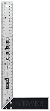 Угольник столярный 350мм, нерж. полотно, быт. (3431-35_z02) STAYER