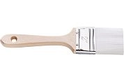 Кисть плоская 50мм, нейлон, дер. ручка, для "аббайцер" (0209-645050) HARDY