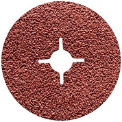 Круг шлифовальный фибровый 125х22 мм, P80, KF56, 3шт. (1058-550080) Kussner