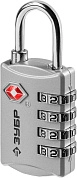 Замок TSA багажный, кодовый, 4 диска "Профессионал" (37144) ЗУБР